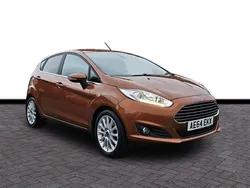 Yellow Used 2014 Ford Fiesta Titanium X Hatchback | £6,890 (Fair price)