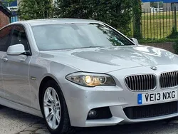 Silver Used 2013 BMW 520 M Sport Sedan | £6,450 (Fair price)