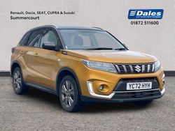 Yellow Used 2022 Suzuki Vitara SZ-T Hatchback | £16,500 (Fair price)