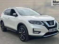 White Used 2018 Nissan X-Trail Tekna SUV | £15,318 (Expensive)