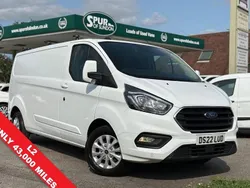 White Used 2022 Ford Transit Custom Limited Van | £17,995 (Fair price)