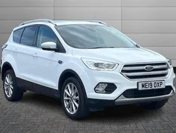 White Used 2019 Ford Kuga Titanium SUV | £13,595 (Good price)