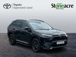 Black Used 2025 Toyota RAV4 Hybrid Sport SUV | £42,000 (Expensive)