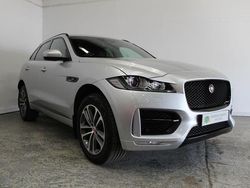 Silver Used 2016 Jaguar F-Pace R-Sport SUV | £14,995 (Fair price)
