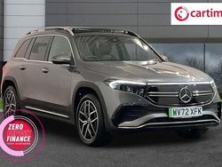 Grey Used 2022 Mercedes EQB350 AMG Line Premium SUV | £27,990 (Fair price)