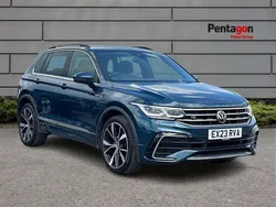 Blue Used 2023 VW Tiguan R-line SUV | £22,495 (Good price)