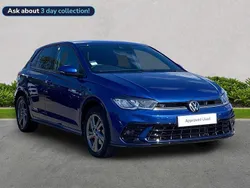 Blue Used 2025 VW Polo R-line Hatchback | £22,065 (Fair price)
