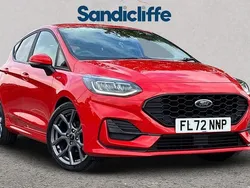 Red Used 2021 Ford Fiesta ST-Line Hatchback | £15,045 (Fair price)