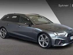 Grey Used 2021 Audi A4 Black Edition Estate | £24,500 (Fair price)
