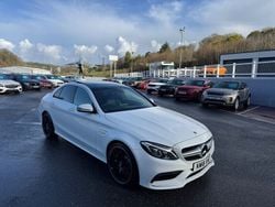 White Used 2018 Mercedes C63 AMG Premium Sedan | £32,500 (Fair price)