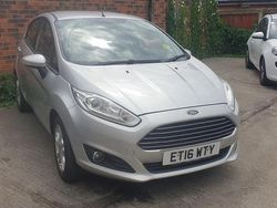 Silver Used 2016 Ford Fiesta Zetec Hatchback | £4,495 (Fair price)