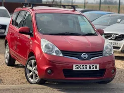 Red Used 2009 Nissan Note N-TEC MPV | £1,490 (Fair price)