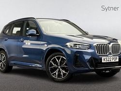 Blue Used 2022 BMW X3 M Sport SUV | £36,000 (Fair price)