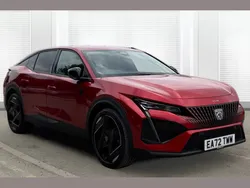 Red Used 2023 Peugeot 408 GTi Sedan | £22,329 (Good price)