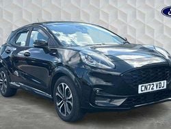 Black Used 2022 Ford Puma Gen-E ST-Line SUV | £17,000 (Good price)