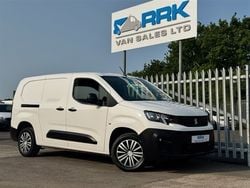 White Used 2022 Peugeot Partner Premium Van | £11,988 (Expensive)