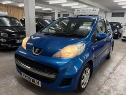 Blue Used 2009 Peugeot 107 Hatchback | £3,895 (Fair price)