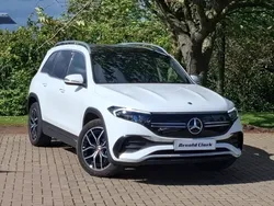 White Used 2024 Mercedes EQB350 AMG Line Premium SUV | £34,498 (A bit pricey)