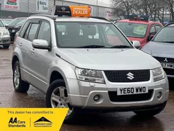 Silver Used 2010 Suzuki Grand Vitara SZ4 SUV | £2,975 (Fair price)