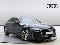 Blue Used 2022 Audi A6 S-Line Sedan | £26,290 (Fair price)