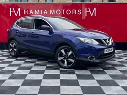 Blue Used 2015 Nissan Qashqai N-TEC SUV | £4,990 (Fair price)