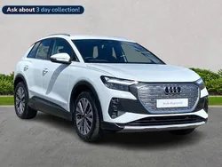White Used 2025 Audi Q4 e-tron Sport SUV | £34,358 (Super price)