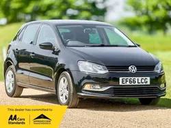 Black Used 2016 VW Polo Match Hatchback | £7,695 (Fair price)