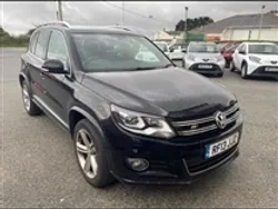 Black Used 2013 VW Tiguan R-line SUV | £10,495 (Fair price)