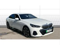 White Used 2024 BMW i5 M Sport Sedan | £41,653 (Fair price)