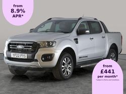 Silver Used 2022 Ford Ranger Wildtrack Pickup | £21,604 (Super price)