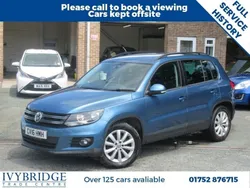 Blue Used 2016 VW Tiguan Match SUV | £5,993 (Good price)