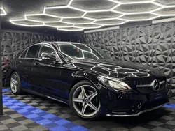 Black Used 2018 Mercedes C220 AMG line Sedan | £12,495 (Super price)