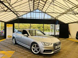 Silver Used 2018 Audi A4 S-Line Sedan | £13,995 (Fair price)