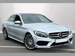Silver Used 2017 Mercedes C200 AMG Line Premium Sedan | £19,950 (Expensive)