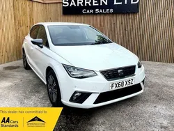White Used 2018 Seat Ibiza XCELLENCE Hatchback | £11,295 (Fair price)