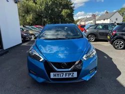 Blue Used 2017 Nissan Micra N-Connecta Hatchback | £5,595 (Good price)