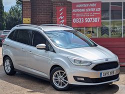 Tectonic silver Used 2015 Ford Grand C-Max Zetec MPV | £6,675 (Fair price)