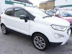 White Used 2018 Ford Ecosport Titanium SUV | £7,500 (Fair price)