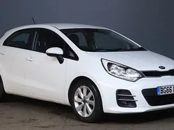 White Used 2016 Kia Rio 2 Hatchback | £3,490 (Fair price)