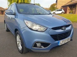 Ice blue metallic Used 2013 Hyundai ix35 Premium SUV | £4,295 (Fair price)