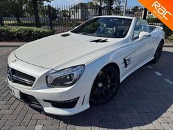 White Used 2014 Mercedes SL63 AMG Cabriolet | £34,950