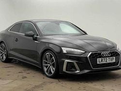 Black Used 2022 Audi A5 S-Line Coupe | £24,500 (Good price)