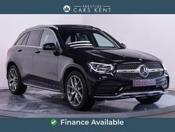 Black Used 2022 Mercedes GLC300 AMG line SUV | £36,421 (Fair price)