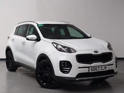 White Used 2017 Kia Sportage GT-Line SUV | £10,998 (Fair price)