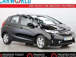 Black Used 2017 Honda Jazz SE Hatchback | £8,982 (Fair price)
