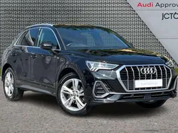 Mythos black, metallic Used 2019 Audi Q3 S-Line SUV | £19,005 (Fair price)