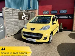Yellow Used 2009 Peugeot 107 Hatchback | £5,495 (A bit pricey)