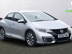 Silver Used 2016 Honda Civic SE Plus Hatchback | £12,399 (Fair price)
