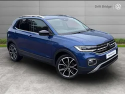 Blue Used 2022 VW T-Cross SEL SUV | £18,495 (Fair price)