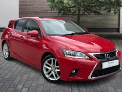 Red Used 2016 Lexus CT200h Hatchback | £13,491 (Expensive)